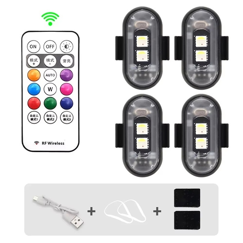 Drone Strobe Light - Luce stroboscopica a LED con telecomando