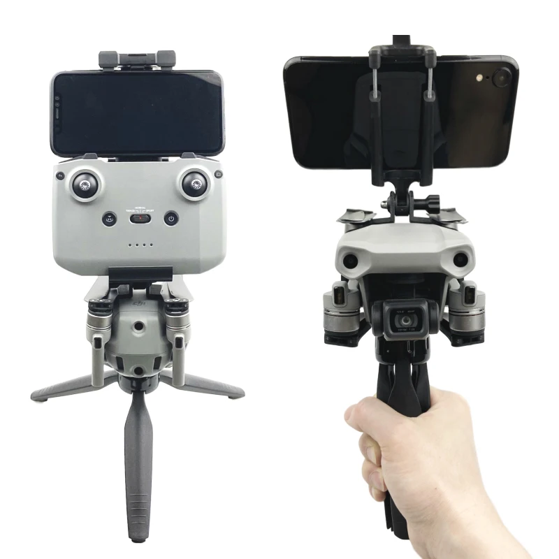 Drone Control Stick - Supporto portatile Selfie Stick Treppiede Clip