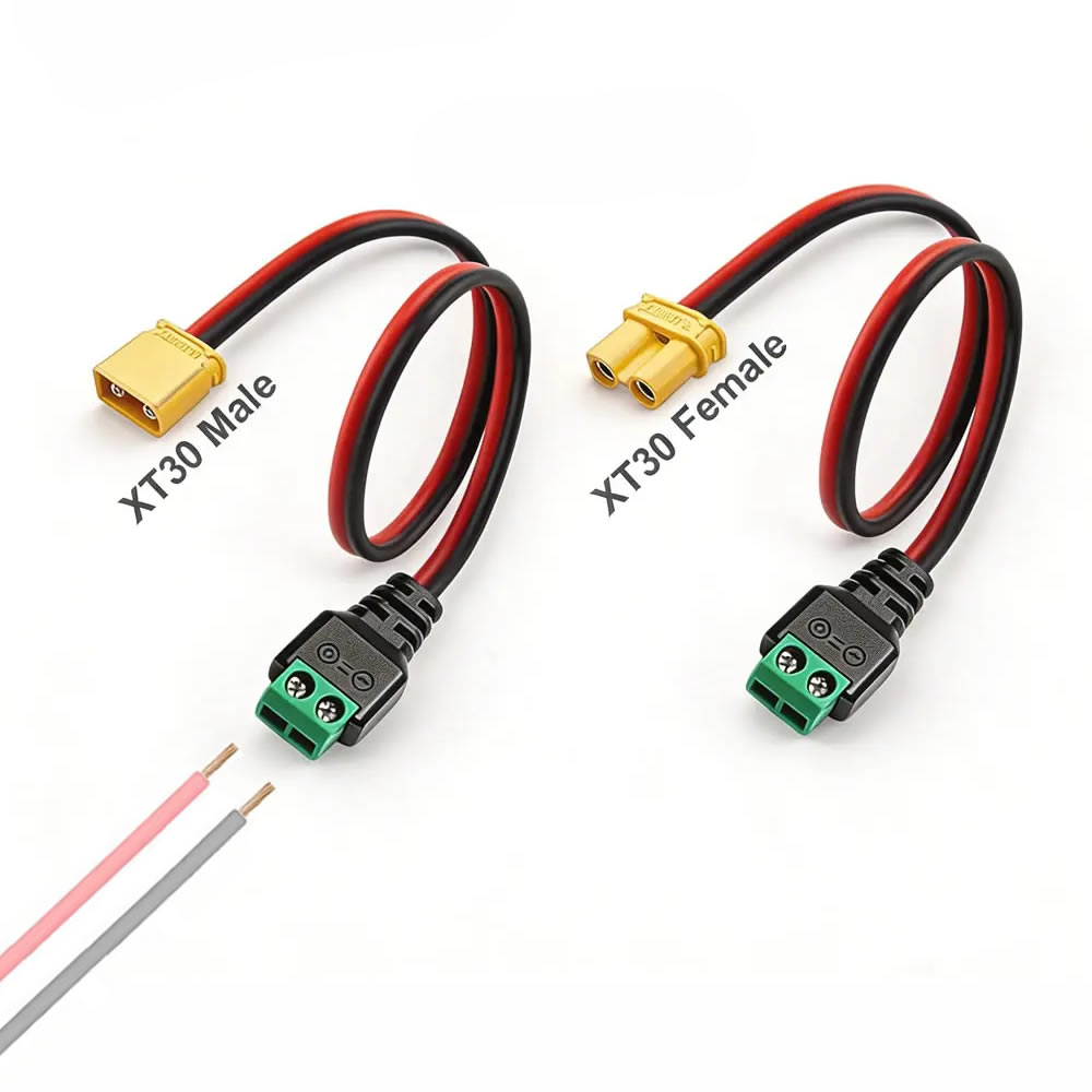 Connettore XT30 Maschio-Femmin - Drone Battery Adapter recensione e prezzo