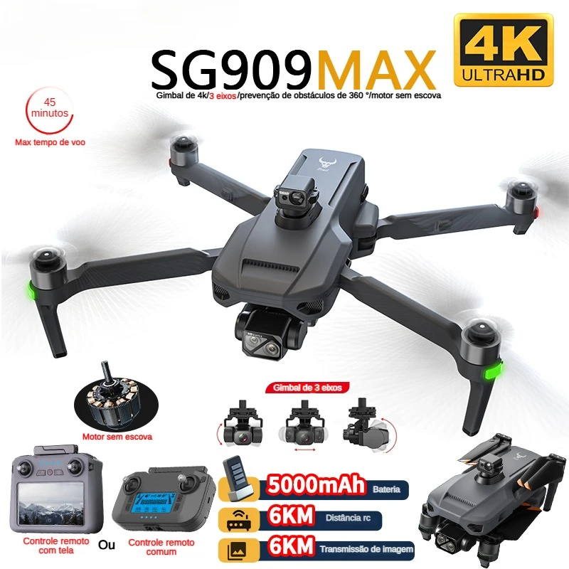 ZLL SG909 SG909MAX Drone profe - Drone Controller Screen recensione e prezzo